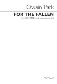 Park: For the Fallen SSAATTBB published by Novello